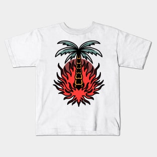 hot summer tattoo Kids T-Shirt